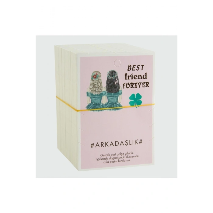 3lü Arkadaşlık Bileklik Kartı