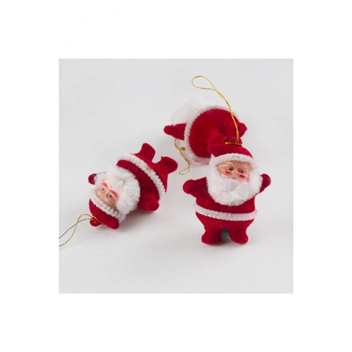3lü Noel Baba Yılbaşı Ağaç Süsü