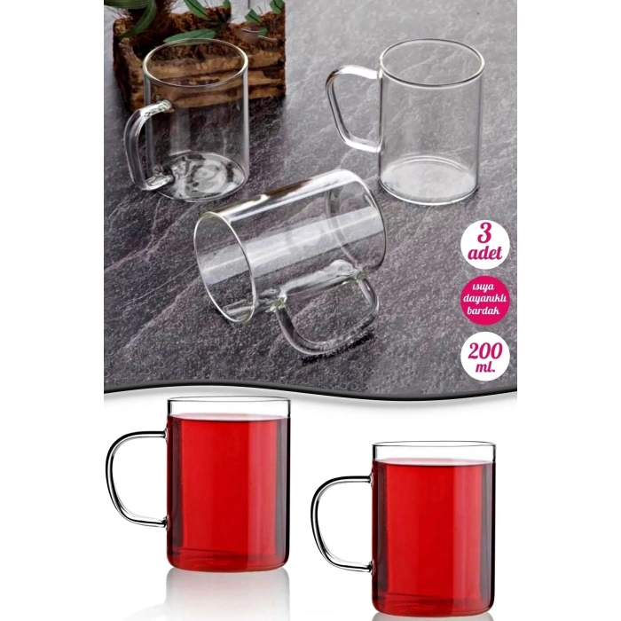 3lü Termisil Bardak -CLKN-2018