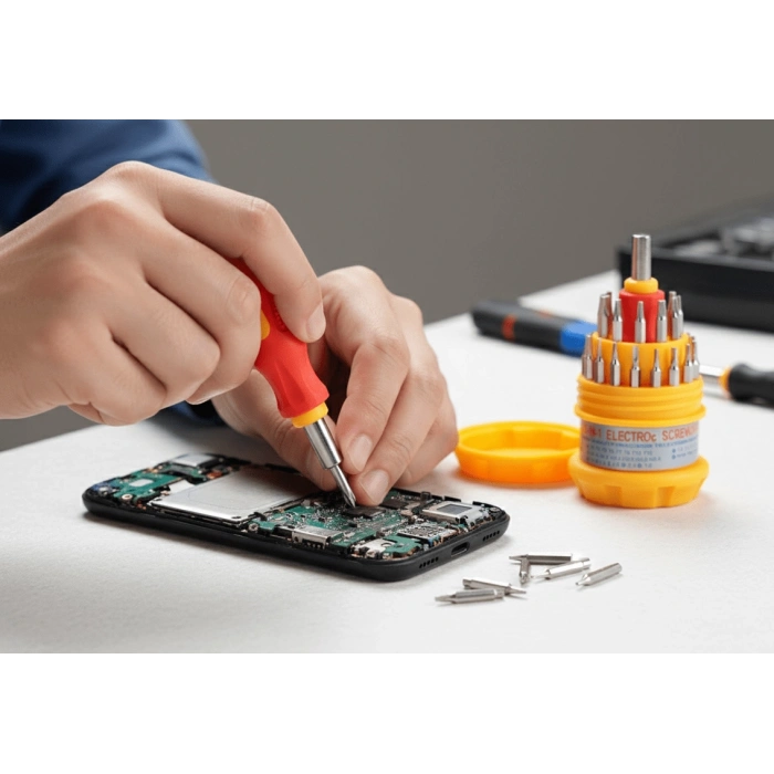 31 Parça Saatçi ve Telefoncu Onarım Tornavida Seti Hassas Tornavida Seti