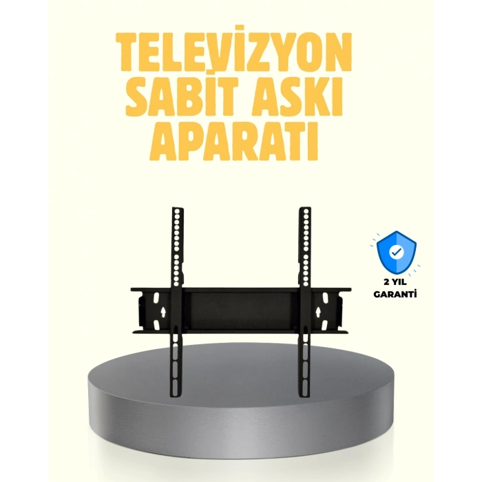 32-65” Tv Duvar Askı Braketi 75 Kg Kapasiteli Anti Statik Boya