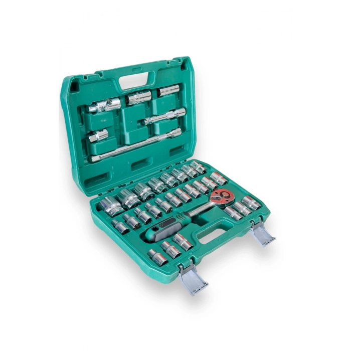 32 Parça Profesyonel Lokma Takımı 1/2 Cr-v Çeliği (32 Parça)