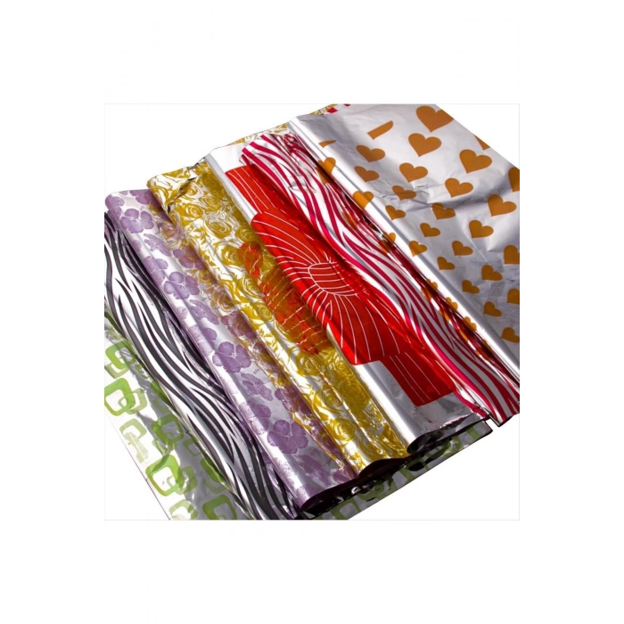 35*50 Metalize Hediye Poşet Paketi 100lü