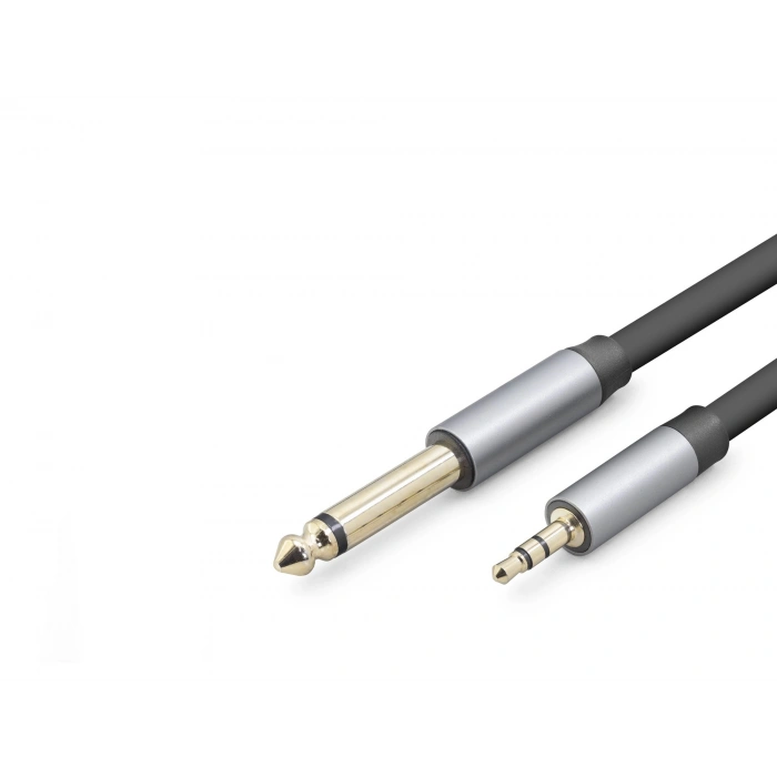 3.5Mm To 6.35Mm Gitar Kablosu 3 M - Siyah HDX1080