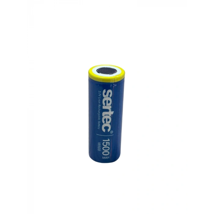 3.7V Li-ion 18500 1500 mAh 1C Şarjlı Pil