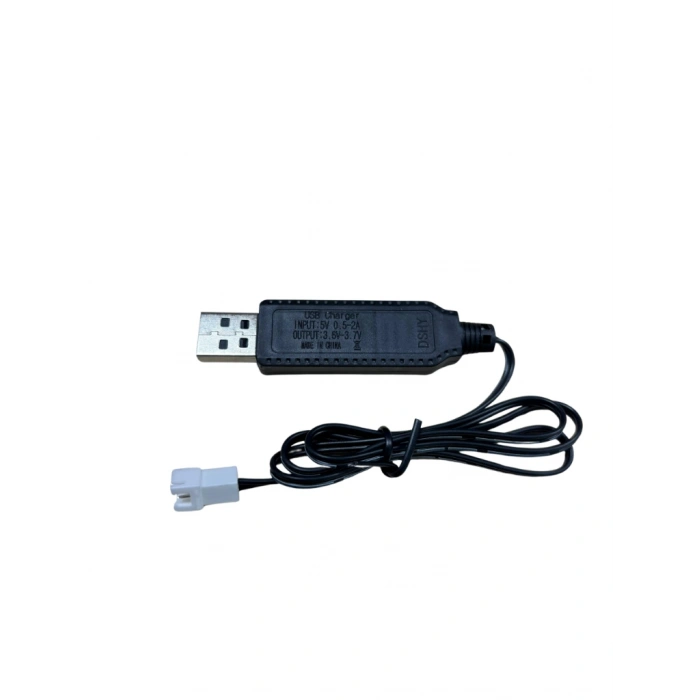 3.7V Li-ion SM-2P Soket Drone Bataryası USB Şarj Kablosu