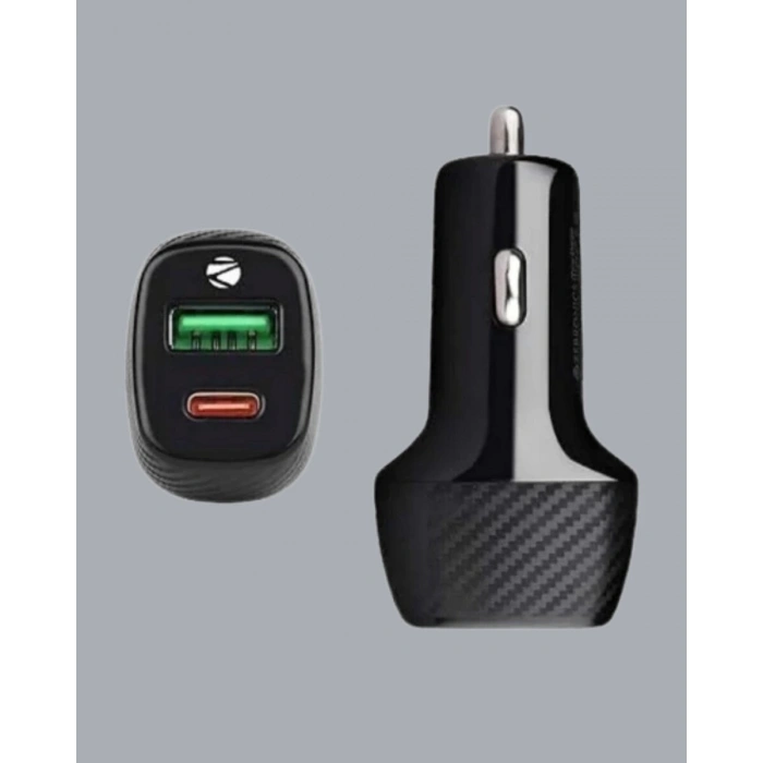 3a Güç Kapasiteli Usb & Type-c Çakmaklık Şarj Adaptörü