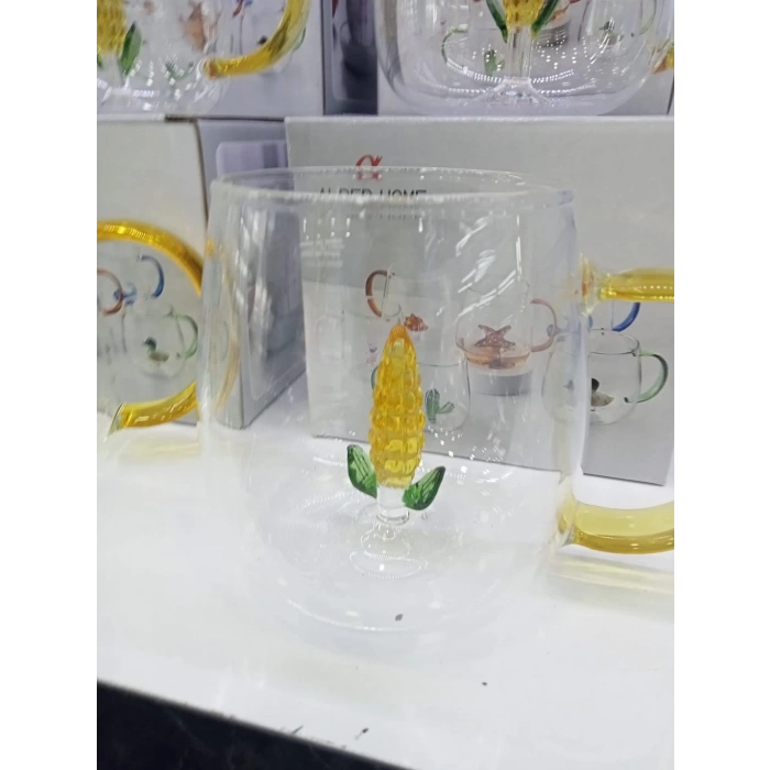 3d Mısır Figürlü Kupa Bardak