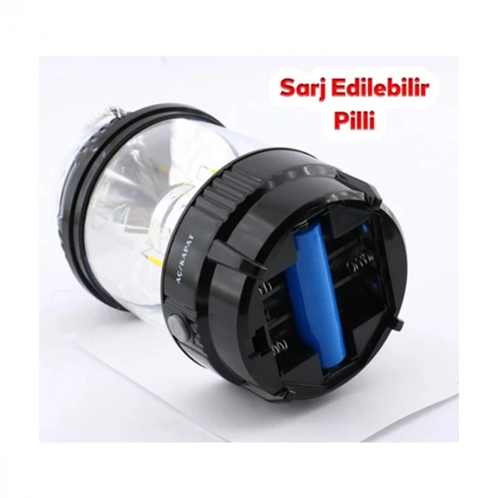 3IN1 DÖNEBİLEN DİSKO RENKLİ - FANUS FENER PİLLİ - POWERBANK 20W HW-978B (4887)