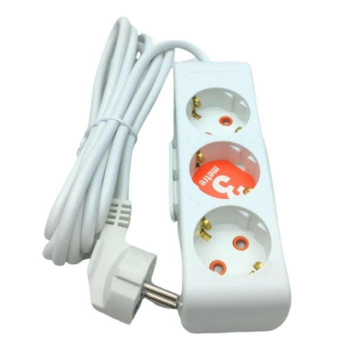 3LÜ 3MT.UZATMA KABLO GRUP PRİZ (4887)