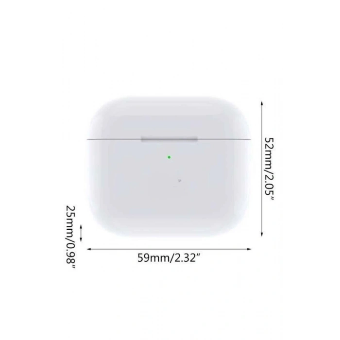 3.nesil İos Android Uyumlu Bluetooth 5.0 Beyaz Çağrı Cevaplama