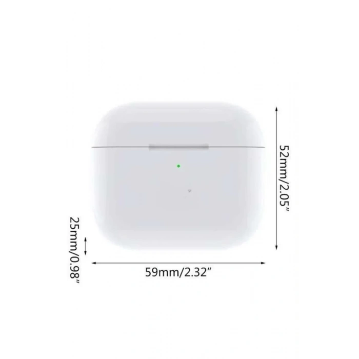 3.nesil İos Android Uyumlu Bluetooth 5.0 Beyaz Çağrı Cevaplama Yeni Nesil