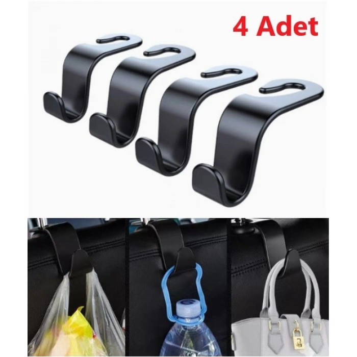 4  Adet Araba Koltuk Arkası Askı