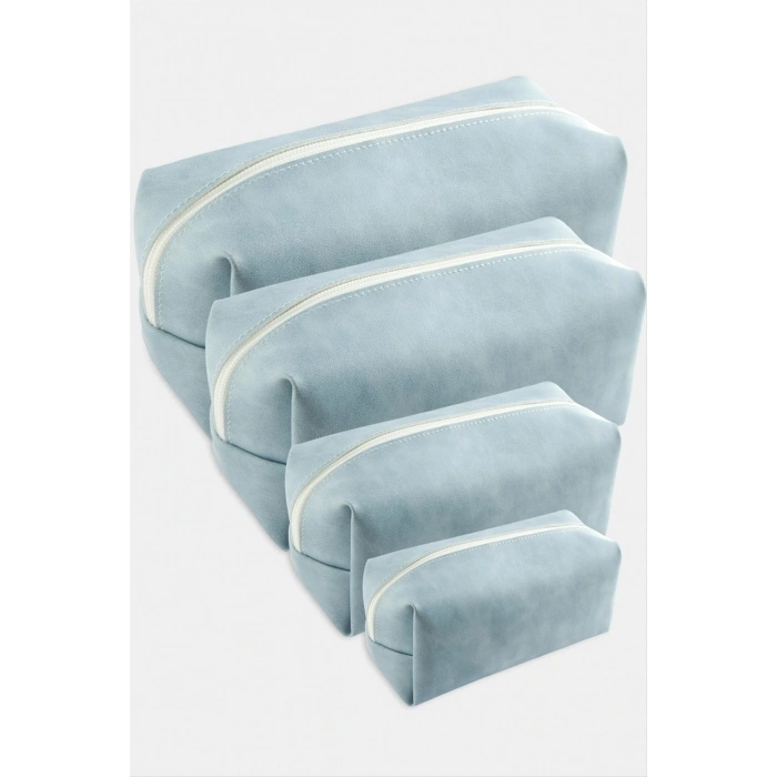 4 Adet El Tutmalı Makyaj Çantası