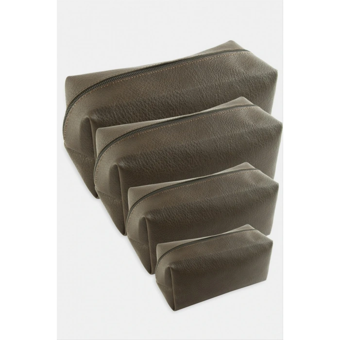 4 Adet El Tutmalı Makyaj Çantası