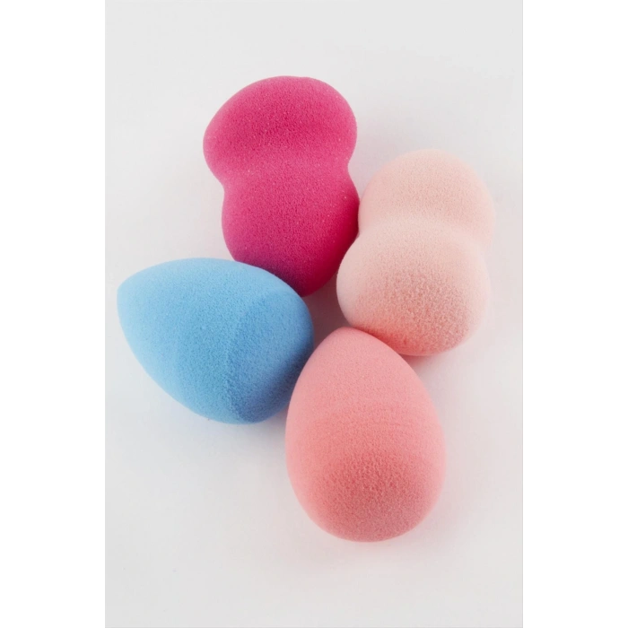 4 Adet Yumurta Minik Makyaj Süngeri