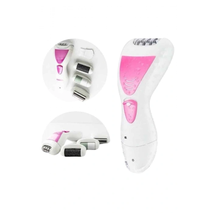 4 Başlıklı Bakım Cihazı Epilatör Tüy Alma Makinesi Topuk Törpüsü