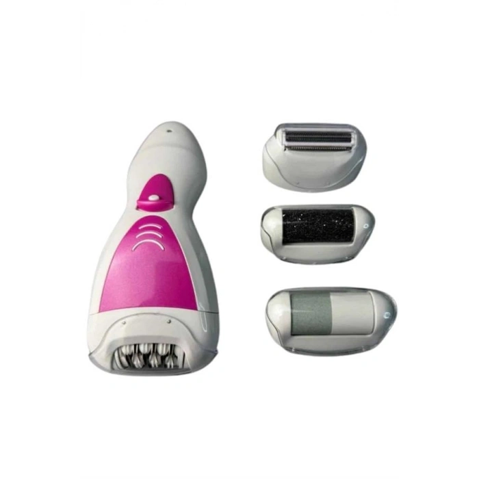 4 Başlıklı Bakım Cihazı Epilatör Tüy Alma Makinesi Topuk Törpüsü