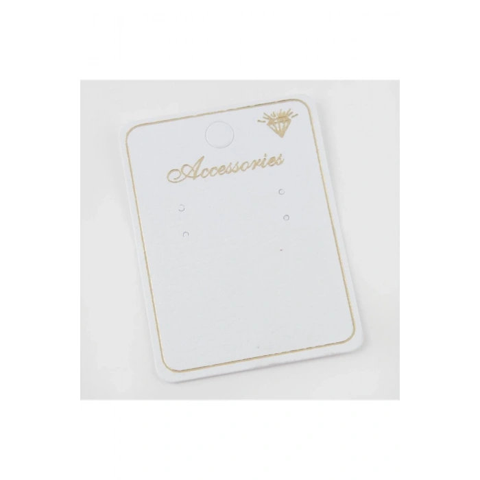 4 Delikli Küpe Kartı