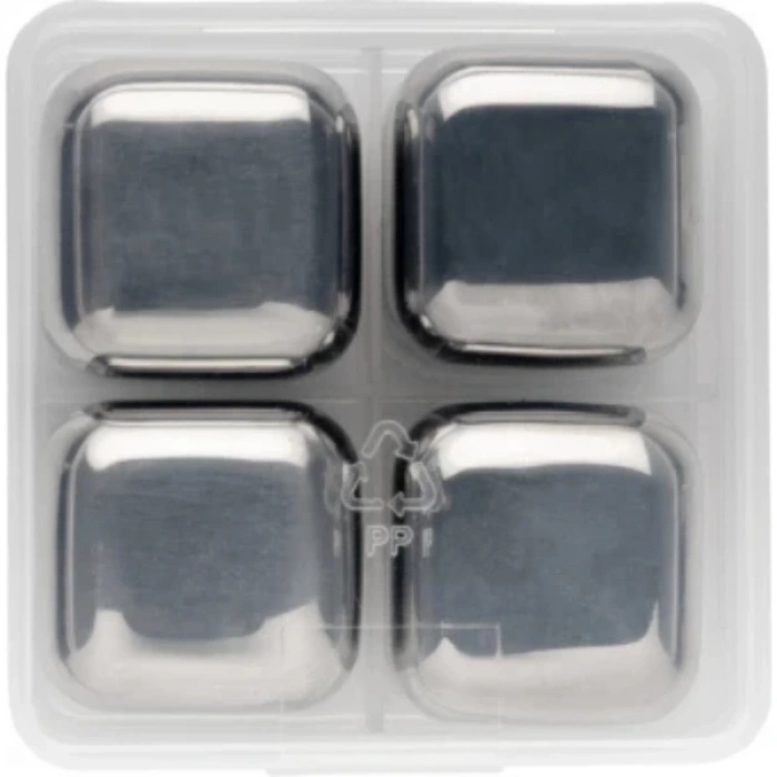 4lü Çelik Metal Kaplama Buz Taşı