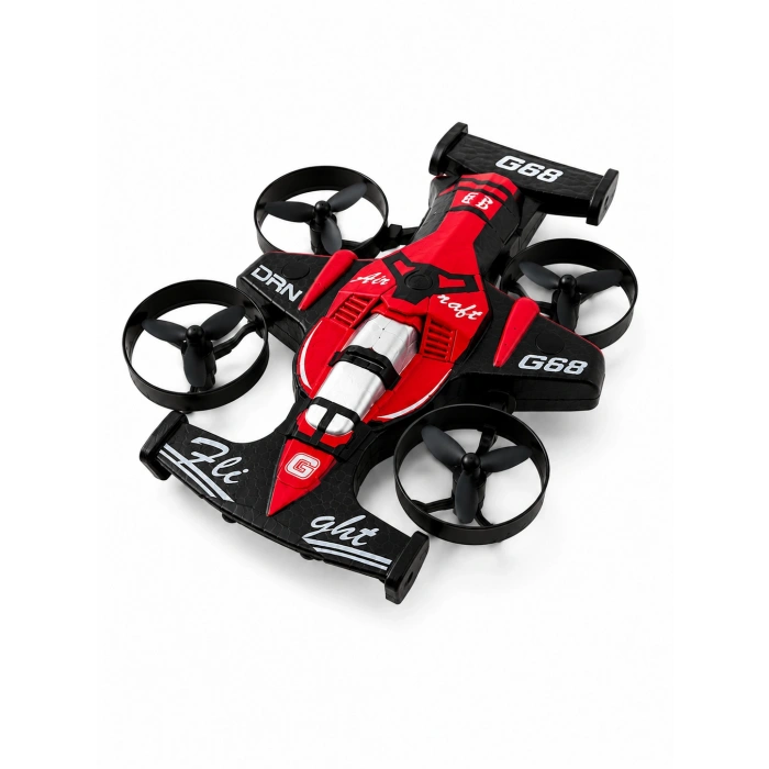 4 Pervaneli RC Drone Uzaktan Kumandalı 360 Derece Dönüşlü Akrobatik Uçan Oyuncak