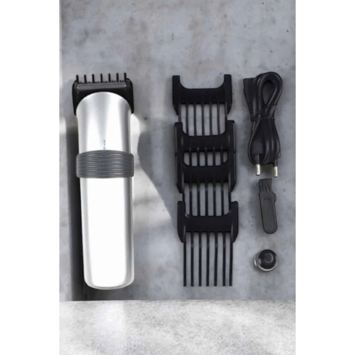 4 Taraklı Taşınabilir Profesyonel Saç Ve Sakal Kesme Tıraş Makinesi