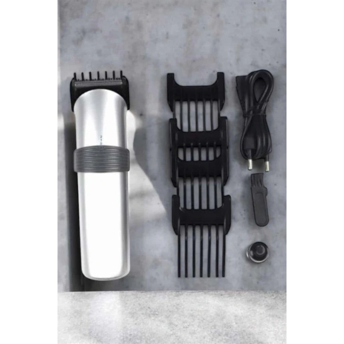 4 Taraklı Taşınabilir Profesyonel Saç Ve Sakal Kesme Tıraş Makinesi