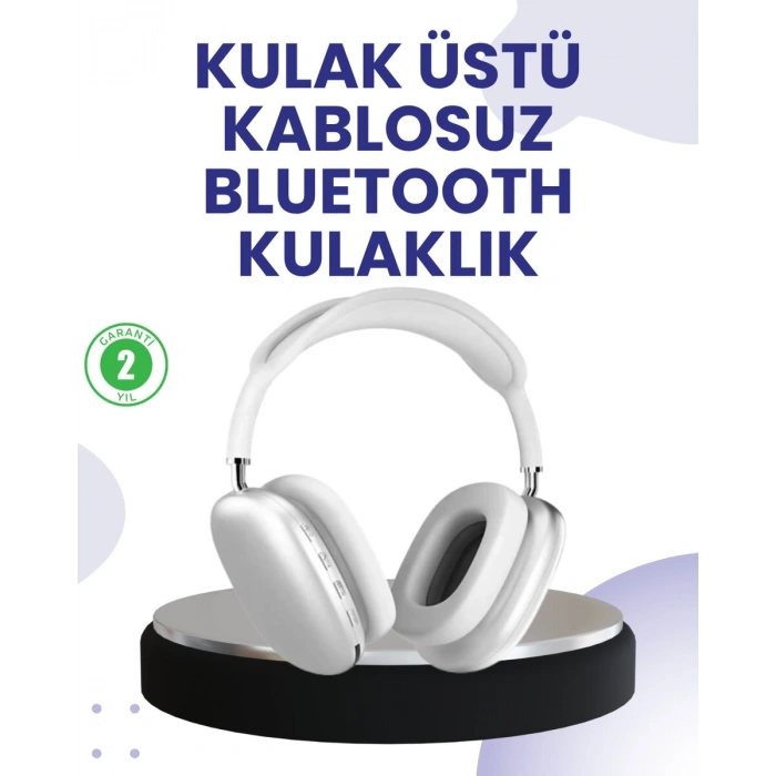 400 Mah Bataryalı Kablosuz Kulaklık | Bt 5.0 Müzik & Görüşme