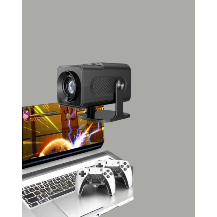 450 Ansı Lümen 4k Destekli Kompakt Ev Projektörü