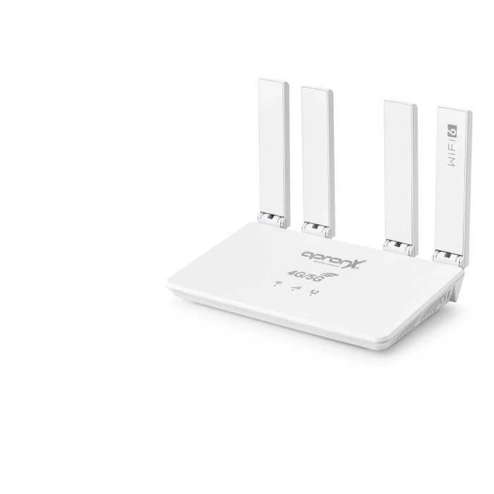4G Lte 5G Wifi 6 Modem Router 300 Mbps 1 Port Beyaz APXCPE06 CPF906