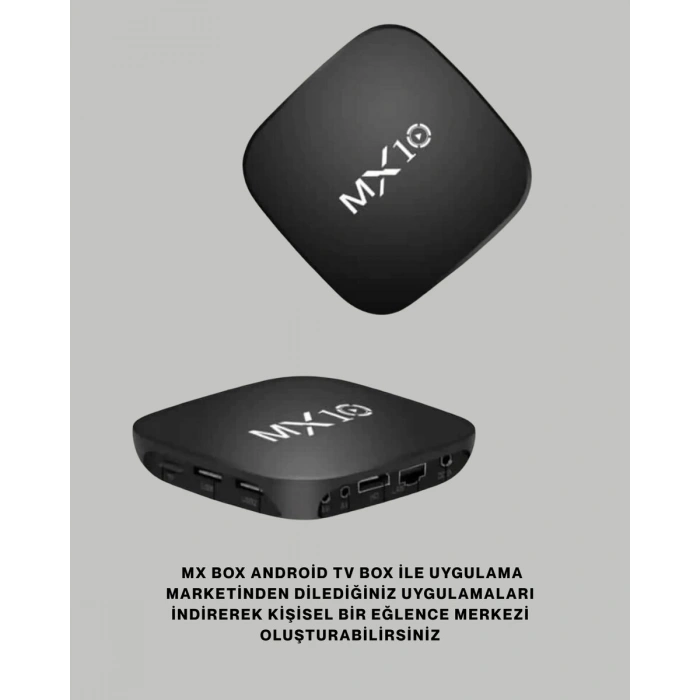 4k Medya Kutusu Hdmı-usb Bağlantılı Android Tv Çözümü
