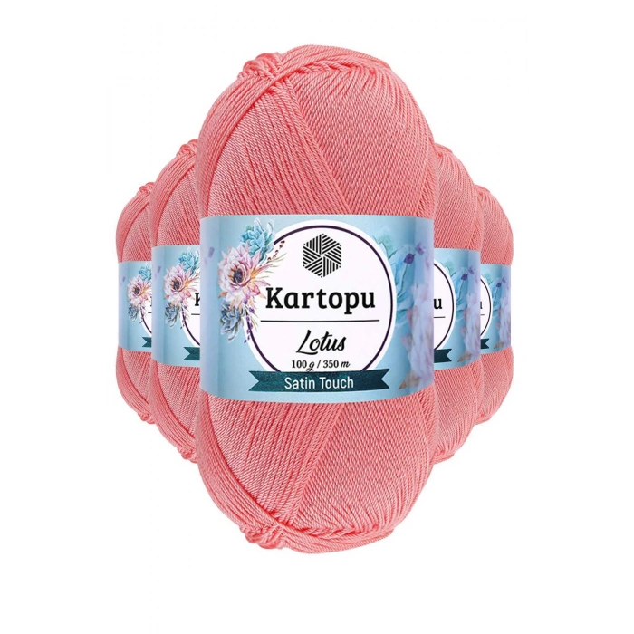 5 Adet Lotus Bikini Büstiyer Bluz Örgü İpi  K766 Gül Pembe