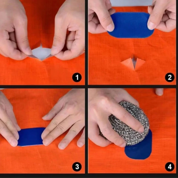 5 cm x 5 mt. Yapışkanlı  Çadır Tente Hortum Tamir Bandı (4887)