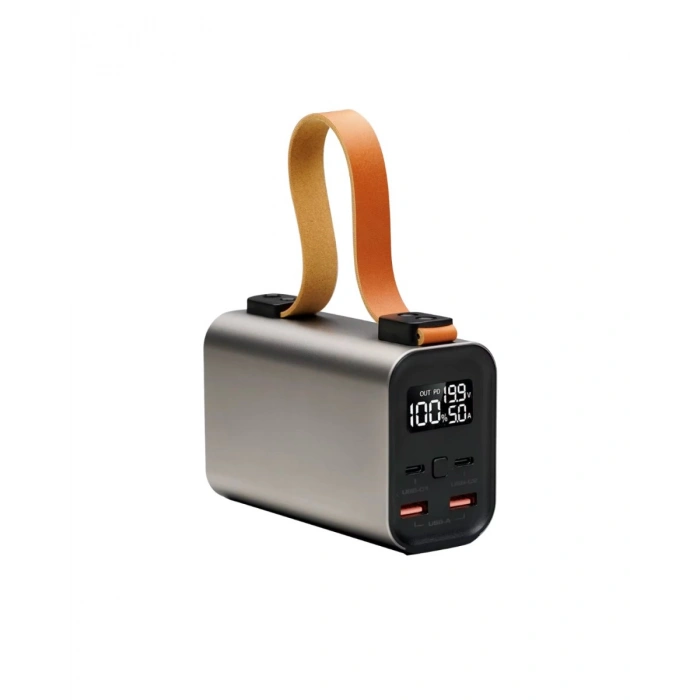 50000mah Süper Fast Charge Led Işıklı Taşınabilir Power Bank