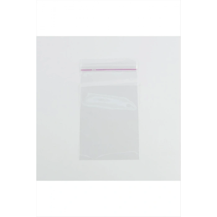 6*20 Yapışkanlı 1000 Adet Şeffaf Poşet