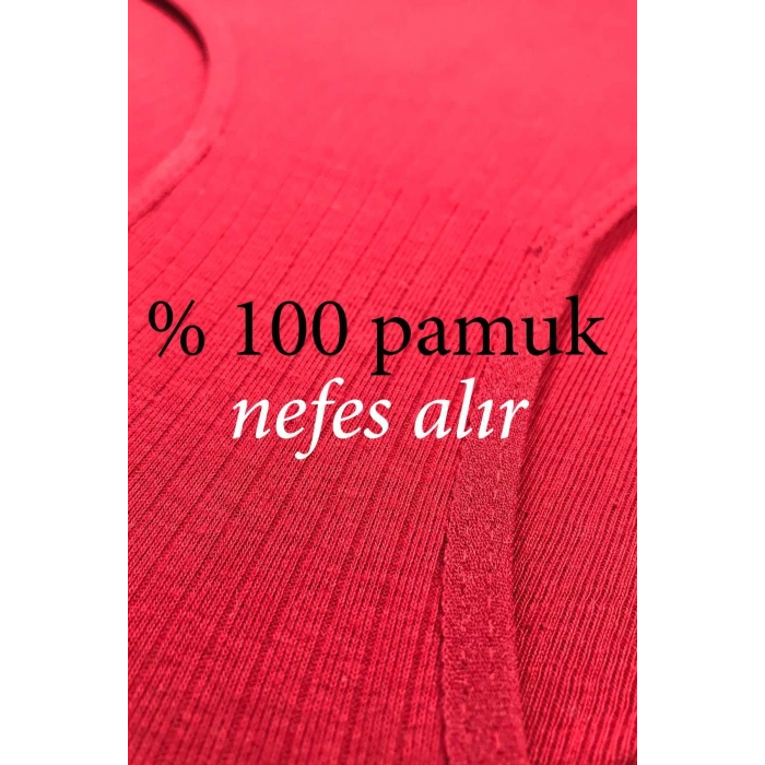 6 Adet Kadın Yüksek Bel Ribana Bato Külot S084