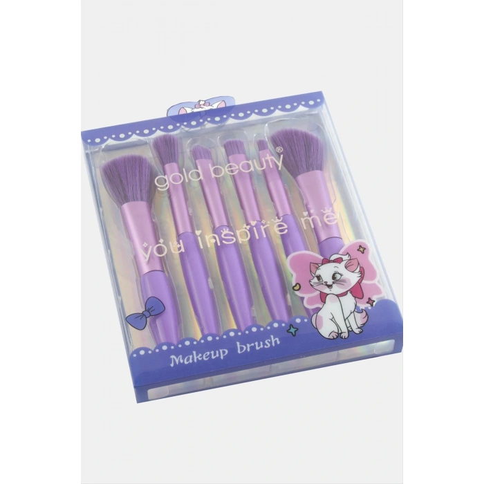 6 Adet Makyaj Fırça Seti