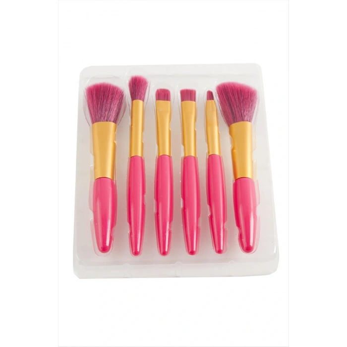 6 Adet Makyaj Fırça Seti