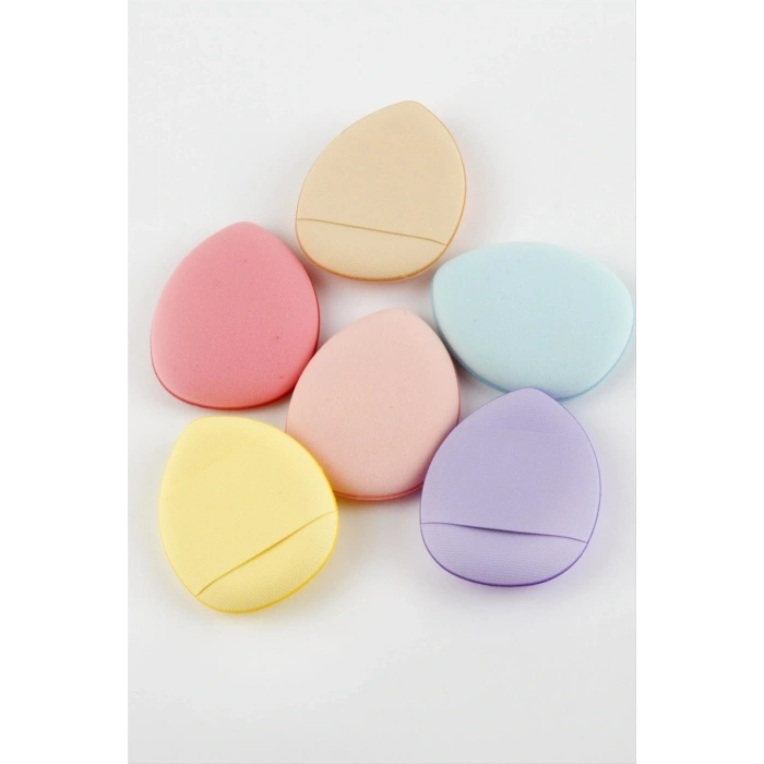 6 Adet Oval Minik Makyaj Süngeri