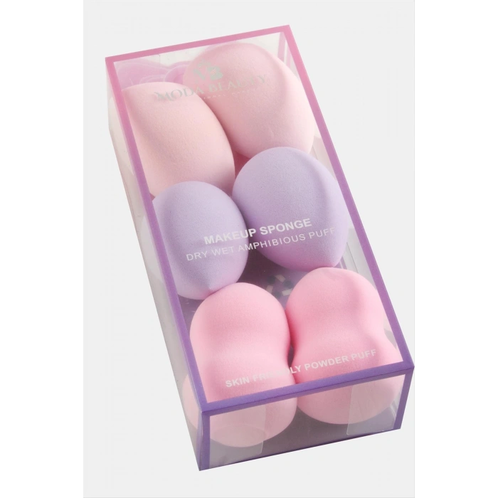 6 Adet Yumurta Makyaj Süngeri