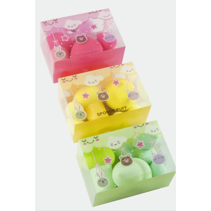 6 Adet Yumurta Makyaj Süngeri