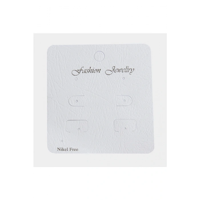 6 Delikli Lüx Küpe Kartı