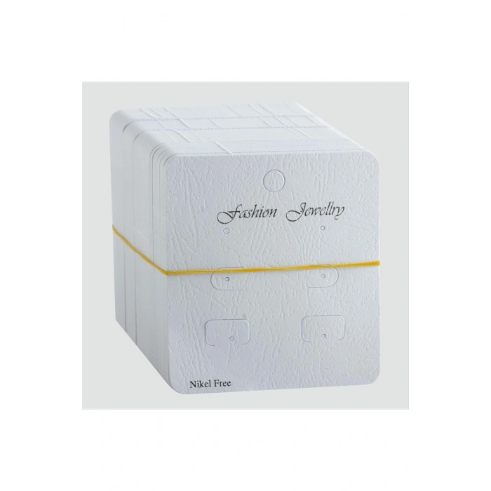 6 Delikli Lüx Küpe Kartı