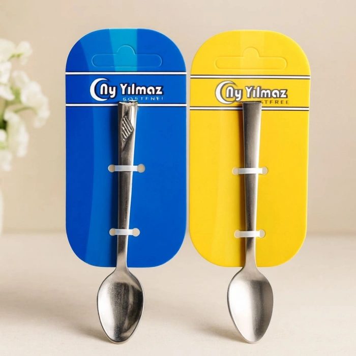 6lı Metal Çay Kaşığı Seti