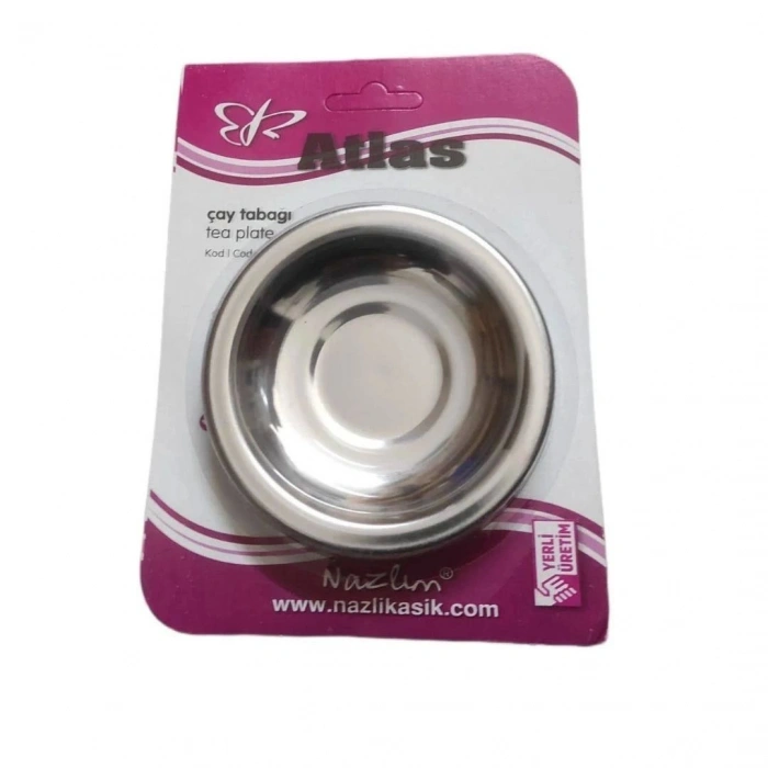 6li Metal Çay Tabağı
