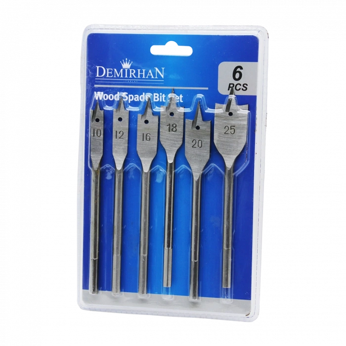 6 PARÇA  YAPRAK MATKAP UCU SET10-12-16-18-20-25 (4887)