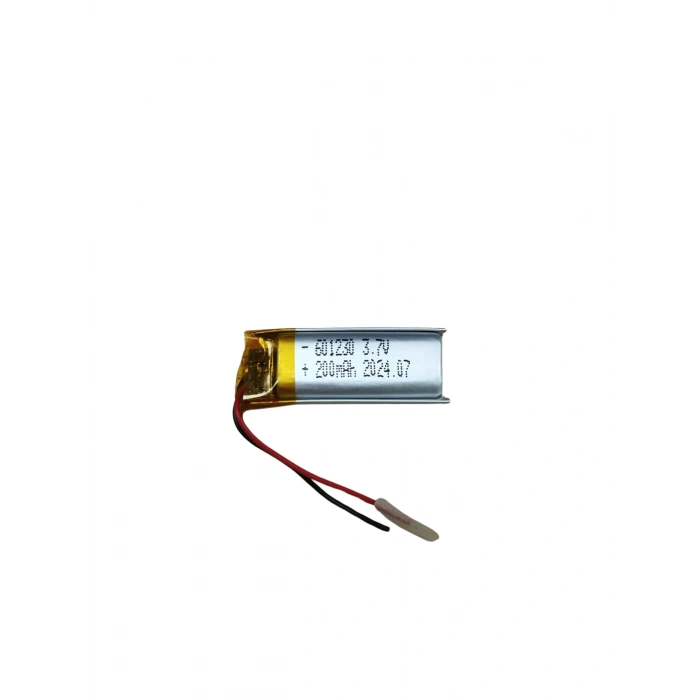 601230 3.7V 200 MAh Li-Polymer Pil (Devreli/1.5A)