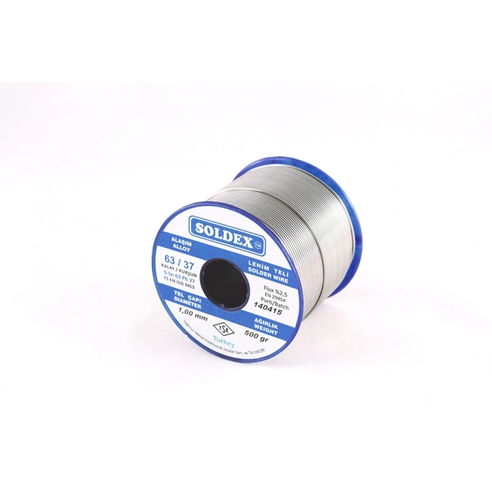 63-37 Lehim Teli 200 Gr 0,75 mm, Sn:63 - Pb:37