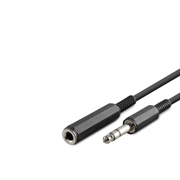 6.35Mm Gitar Uzatma Kablosu 1.5 M - Siyah HDX1050
