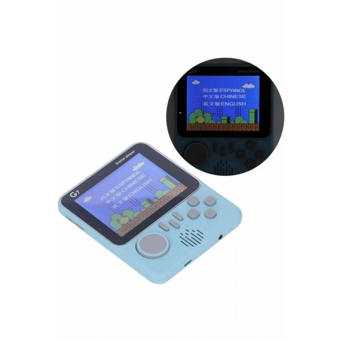 666 Oyunlu Retro El Konsolu Atari 3.5 İnç Taşınabilir Oyun Konsolu